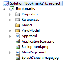 Explorateur de solution Visual Studio 2010